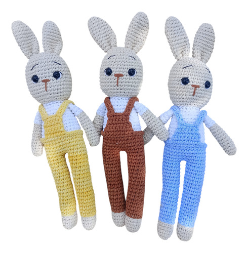 Amigurumi Muñeco De Apego Tejido Al Crochet_ Varios Colores