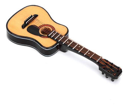 Decoración De Guitarra Miniatura Adornos Mini Instrumentos M