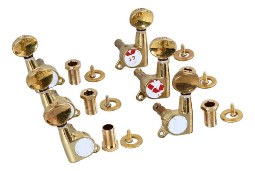Pinzas De Afinación Para Guitarra Eléctrica, 6 Piezas, Llave