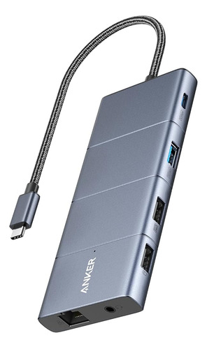 Concentrador Anker Usb C, Estación De Acoplamiento Para Comp