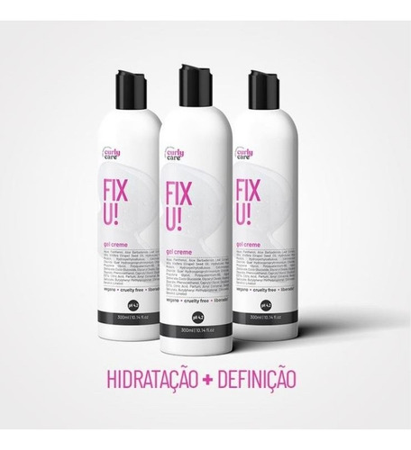 Kit Curly Care Acid-c, Fix U! E No Spume Shampoo