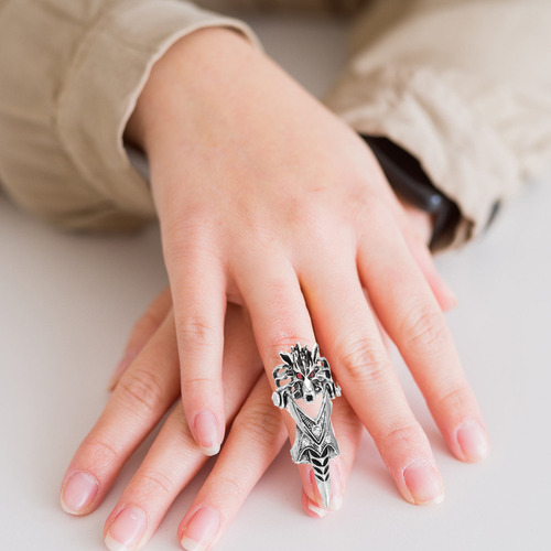 Anillos De Fiesta De Estilo Punk Para Decoración De Hallowee