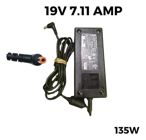 Cargador Adaptador 19v 7.11 Amp 135w Delta Electronic (Usado)
