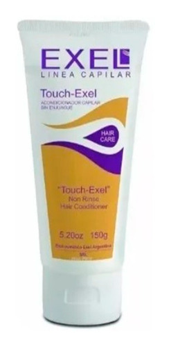 Touch Exel Crema Para Peinar Cabello Con Filtro Solar 150 Gr