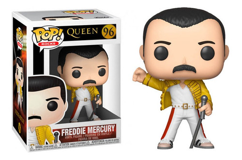 Imagen 1 de 1 de Funko Pop! Rocks: / Queen - Freddie Mercury Wembley 1986