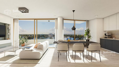 Venta Departamento 3 Ambientes En Vicente Lopez Sobre Av. Maipu