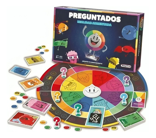 Juego Mesa Preguntados Realidad Aumentada Toyco 21002 Delmy