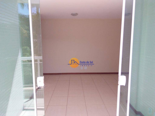 Maravilhoso Apartamento Com 2 Dormitórios À Venda, 72 M² Por R$ 255.000 - Costazul - Rio Das Ostras/rj - Ap0586