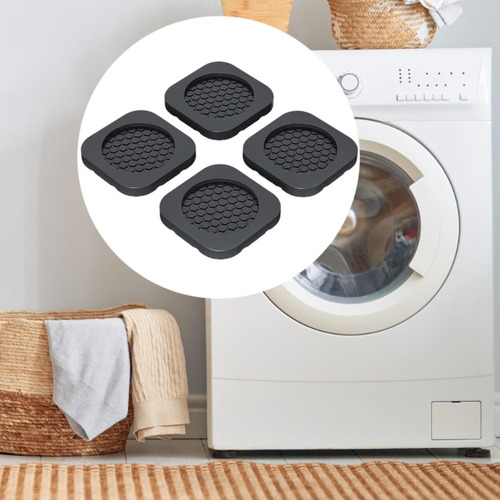 L Almofadas Anti-vibração Para Máquina De Lavar, 4 Peças