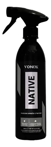 Cera Líquida Native Spray Wax 500ml Carnaúba - Vonixx