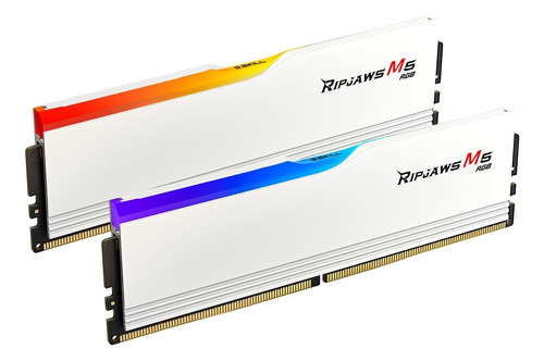 G.skill Ripjaws M5 32gb (16x2) Ddr5 6000mhz Rgb Blanco