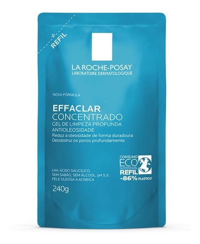 Refil Gel De Limpeza Facial La Roche-posay Effaclar Concentr