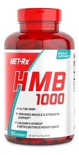 Hmb 1000 90 Cápsulas - Met Rx