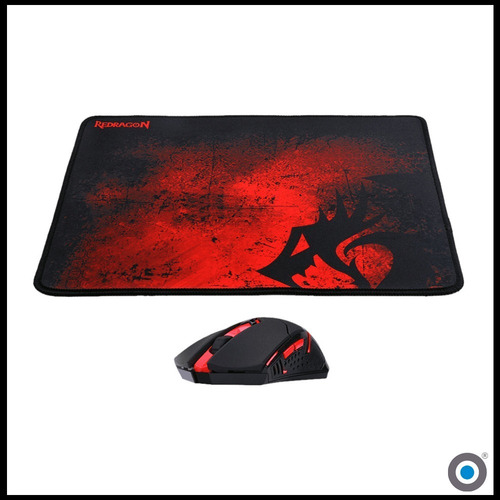 Kit Gamer Redragon Mouse + Pad Mouse M601wl-ba