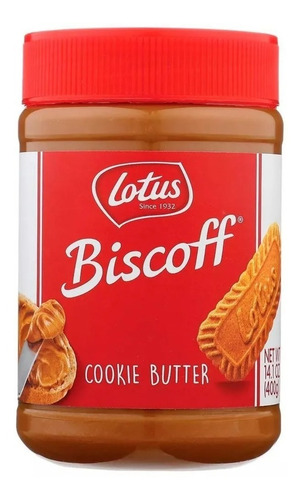 Imagen 2 de 2 de Crema De Galletas Lotus Biscoff (400g) Importado