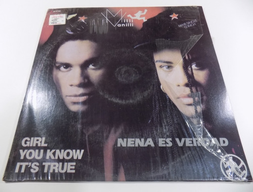 Milli Vanilli Girl You Know It's True Single 12' México 88