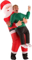 Comprar Disfraz Inflable Botarga Santa Claus Navidad Para Adultos C