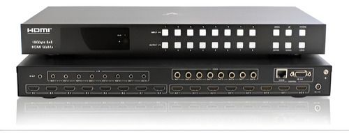 Matrix Hdmi Uhd 4k 8x8 Portas / As-mx88-n