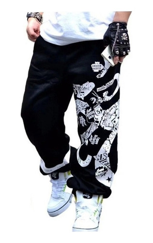 Lazhu - Pantalones De Hip Hop Para Hombre, Talla