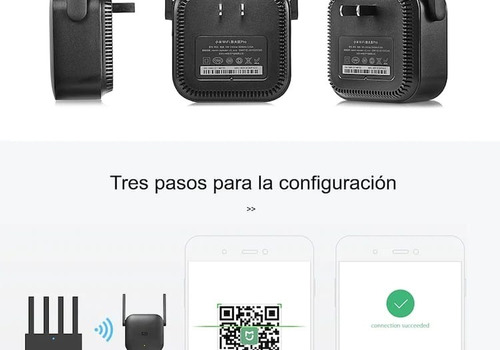 Imagen 5 de 8 de Extensor Repetidor Wifi Xiaomi Original 2 Antenas 300mbs