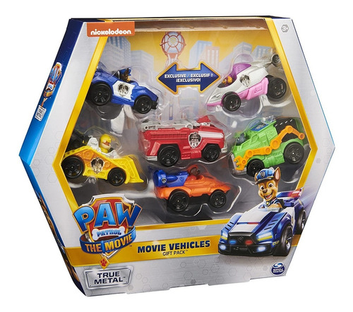 Paw Patrol Sea Patrol Vehiculo + Figura Chase Zuma Rubble