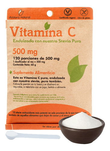 Vitamina C 60g Repara Tus Tejidos