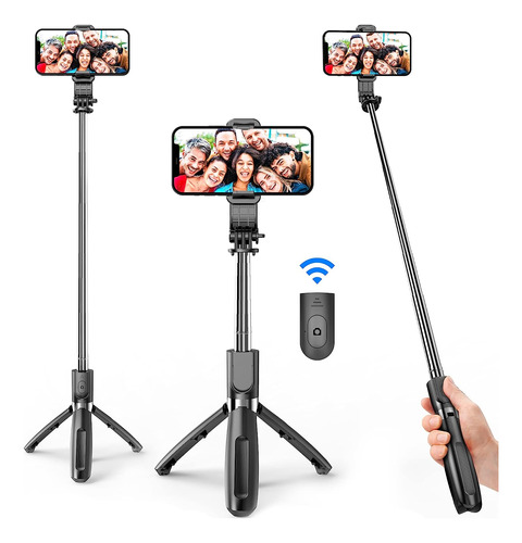 Selfie Stick Portátil, Soporte De Trípode Para Teléfono