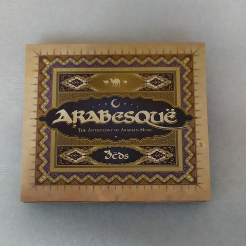 Cd Arabesque Anthology Music Arabe 3 Discos Original 