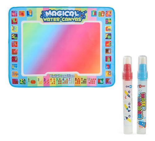 / Lienzo De Grafiti Colorido Para Niños, Grande, Lavable,