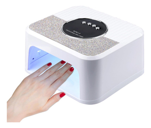 Secador Uña Uv Led Lampara Manicure Profesional 268w Color Blanco sun L5