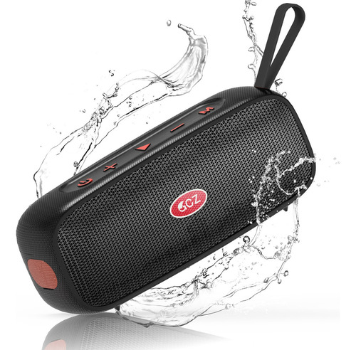 Bocina Bluetooth Portátil 40w Waterproof Altavoz Con Aux/tf Color Azul Oscuro