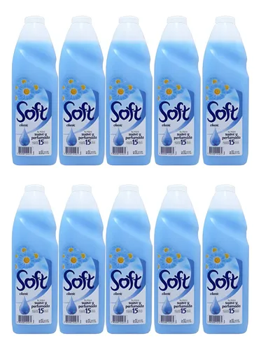 comprar Suavizante Soft Clásico 1l Original - Botella 10x1l