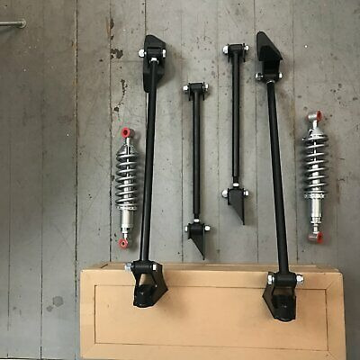 Triangulated Rear 4 Link & Coilovers 47 1947 Ford Delive Tpd