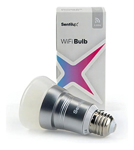 Sentilux Wifi Bombilla De Luz Led Inteligente, E26, Rgb Regu