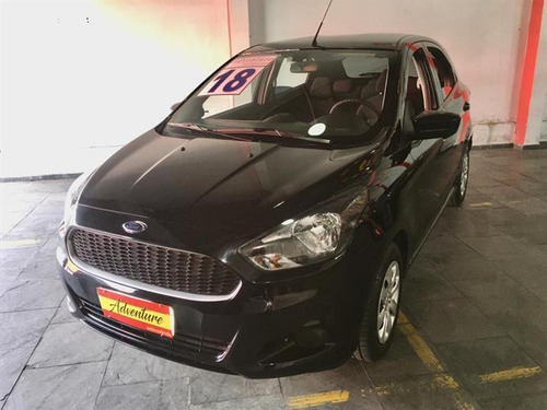 Ford Ka Hatch 1.0 Se Flex Ano:2018 Preto Completo