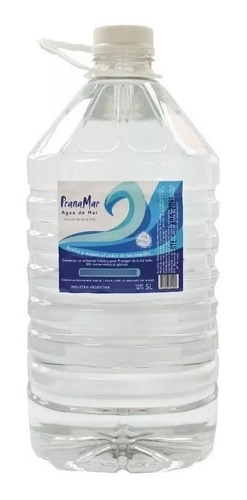 Pranamar Agua De Mar 5 L. Alcalinizante Mineralizante Detox