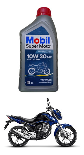 Oleo Mobil Super Moto 10w30 Mx Semi Sintético