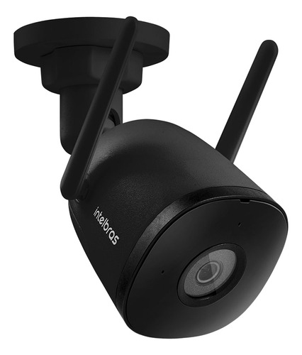 Kit 9 Câmera Wi-fi Zoom Áudio Externa Im5 Sc Black Intelbras