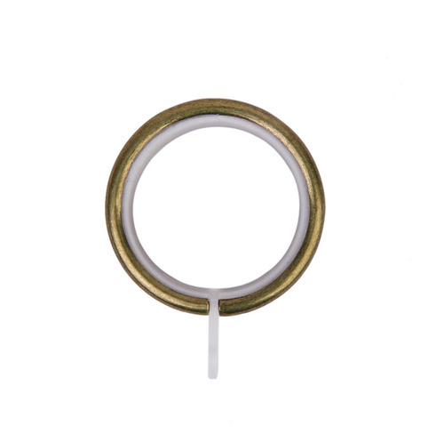 Argollas De Metal P/cortinas, Reducción De Ruido, Bronce 10u