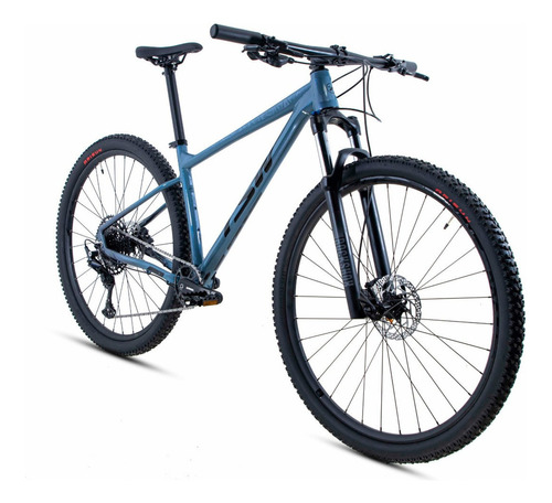 Bicicleta Tsw Hurry Rock Shox Mtb 29 Shimano Deore 12v Cor Azul Tamanho do quadro 15.5