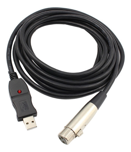 Imagen 5 de 7 de Cable De Micrófono Usb Cable De Conexión De Mic Cable De