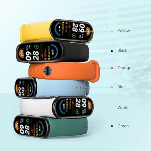 10 Peças Correias Para Xiaomi Mi Band 8/9 Pulseiras Silicone