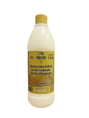 Cobertura P/ Sorvete Sabor Leite Condensado 1,3kg - Du Porto