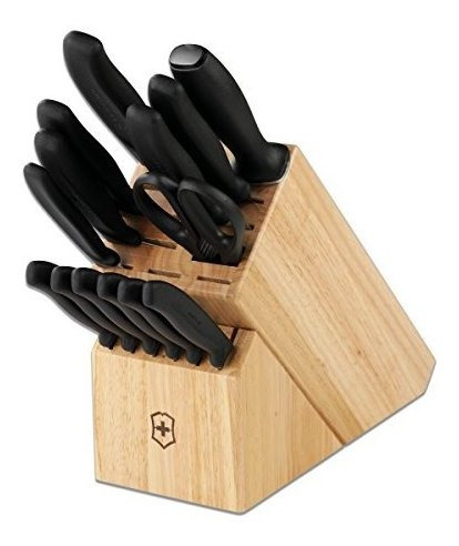 Victorinox Swiss Army Cutlery Swiss Classic Knife Block Set,