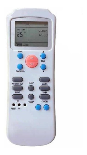 Control Remoto Aire Acondicionado Tempstar Springer Midea