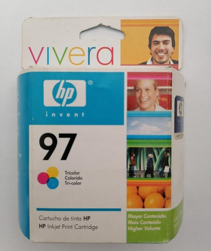 Imagen 1 de 2 de Tinta Hp 97 Tricolor Original C9363wl