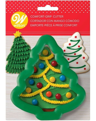 Cortador De Galletas Confort Grip En Forma De Arbol Navidad 