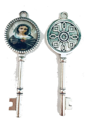 Dijes De La Virgen Dolorosa 47 Piezas (dy99)