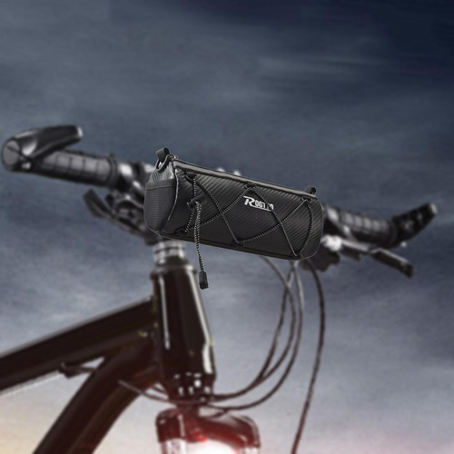 Bolsa De Manillar De Bicicleta Impermeable Y Reflectante