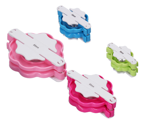 Set De Costura Para Hacer Pompones, 4 Tamaños Diferentes, Co
